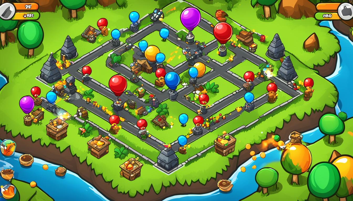 Kody do gry Bloons Tower Defense 6