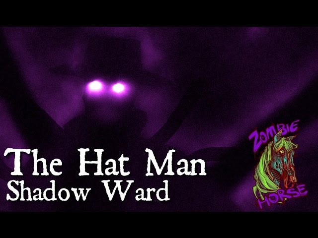 oddział cienia człowieka w kapeluszu